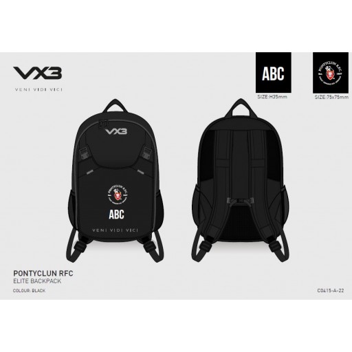 Pontyclun RFC Durus Elite Backpack